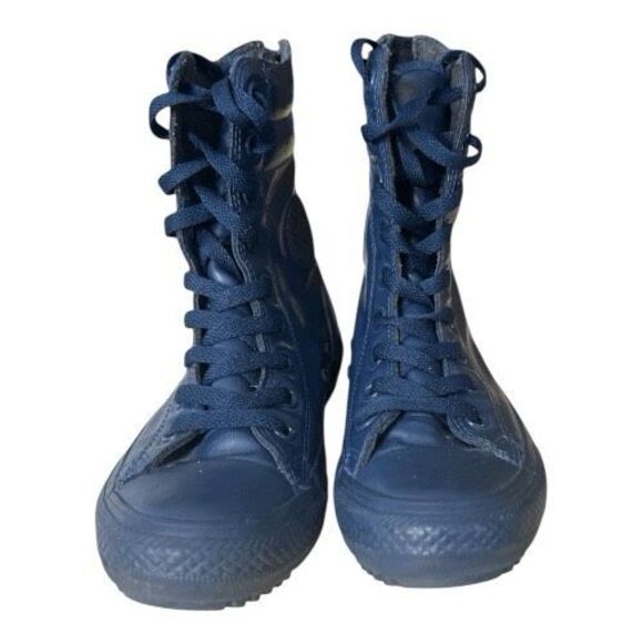 Converse CT Hi Rise Boot Night Time Navy Women Shoes Size 6 Fleece Lined - Picture 3 of 12